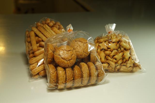 Pequeno pacote de biscoitos Foto: Pixabay